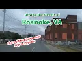 Streets of Roanoke VA - 3rd Most Dangerous City in Virginia
