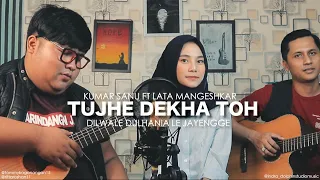 tujhe dekha toh shahruk khan u0026 kajol cover by tommy kaganangan ft rita roshan from indonesia