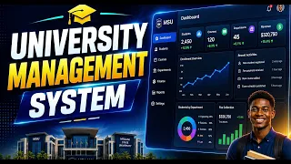 Build a University Management System with Django Full Stack