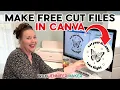 Free Cricut Cut Files Hidden Canva Design Secret