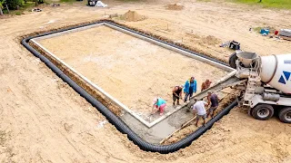 Woman & Team Build Garage in 25 Minutes -TIMELAPSE | Start to Finish by @carolinabuildandoutdoorlife