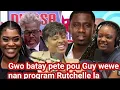 Download Lagu Ho ou kwè se Guy wewe ki ta fè sa vre, Dadou felisite Ruttchelle pou album lan 
