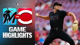 Marlins vs Reds Game Highlights 26 MLB Highlights
