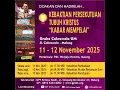 Lagu Ibadah Persekutuan III - Malang | Pdt. Widjaja Hendra I Rabu, 12 November 2025 | Ibadah Online