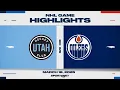 NHL Highlights Utah HC vs Oilers - March 18 2025