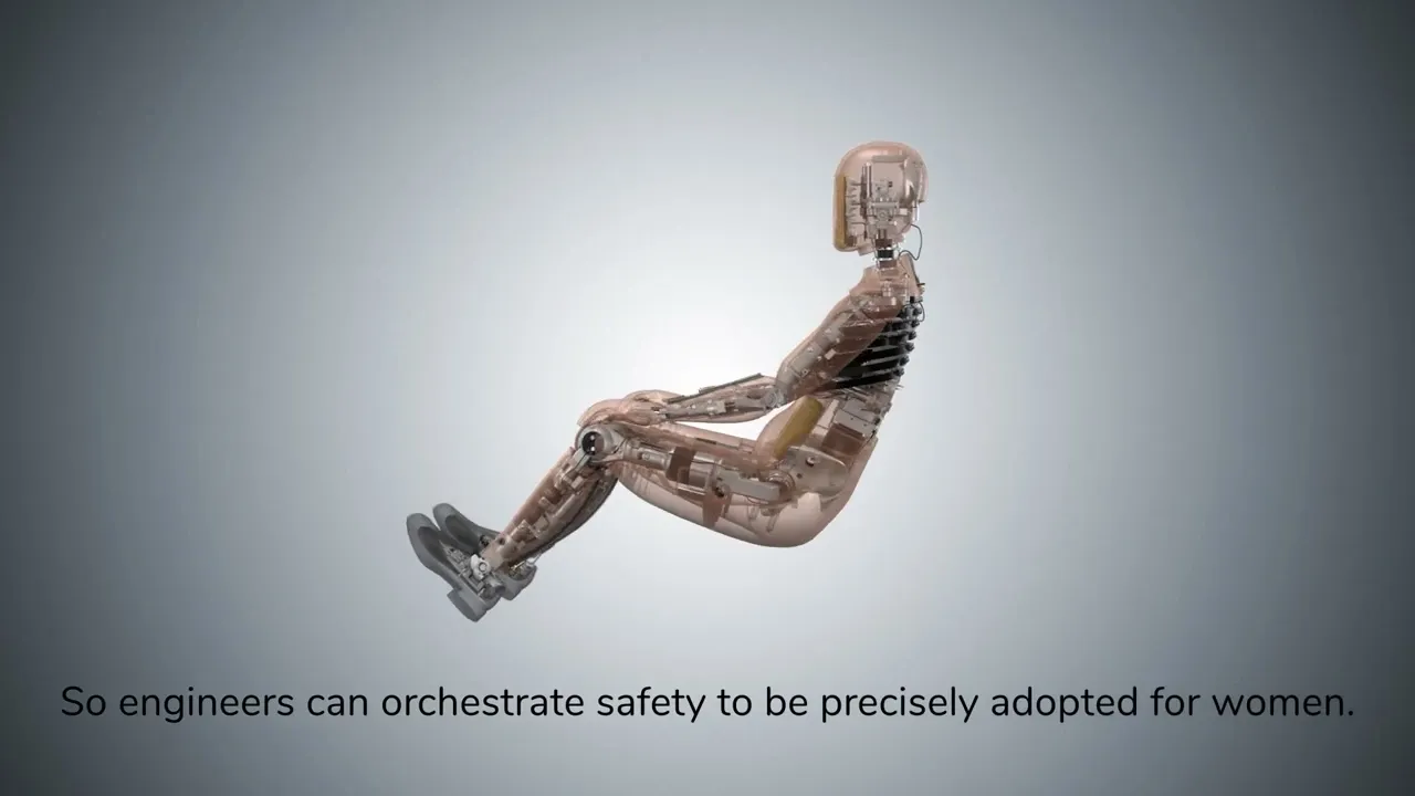 Humanetics 3D walkthrough animation video