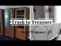 CRAIGSLIST TRASH TO TREASURE THRIFTED FURNITURE MAKEOVER