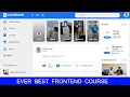 Facebook Clone With HTML CSS Best Ever Course To Be Frontend Developer And Get Job