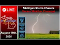 Michigan Severe Weather Coverage - August 16th 2026
