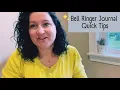 Instructional Strategy - Bell Ringer Journals Quick Tips