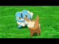 Goh s froakie evolves into frogadier