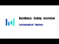 ByteDance Coding Interview Question Leetcode 386 Lexicographical Numbers