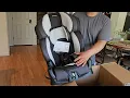 Evenflo Chase plus 2in1 car seat unboxing