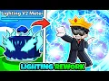 Download Lagu I Awakened LIGHTNING FRUIT in Blox Fruits Roblox