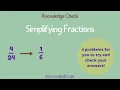 How To Simplify Fractions Virtual Fraction Worksheet Math Help Math s Improved Math