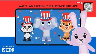 Patriotic Songs For Kids. Celebrate America's 250th Birthday. God Bless America, Yankee Doodle +more