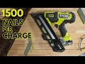 RYOBI 18V ONE HP Brushless 15GA Angled Finish Nailer