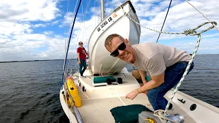 NEW ADVENTURE BEGINS! | Handling Our 12ft Tinnie Without Dinghy Davits | Sailboat Story 262