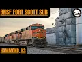 MOKAN Railcams Hammond Kansas BNSF Fort Scott Subdivision MP 91 82