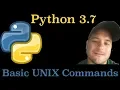 Python 3 7 Basic Unix Commands