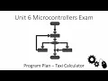 Unit 6 Microcontrollers Program Plan - Taxi Calculator