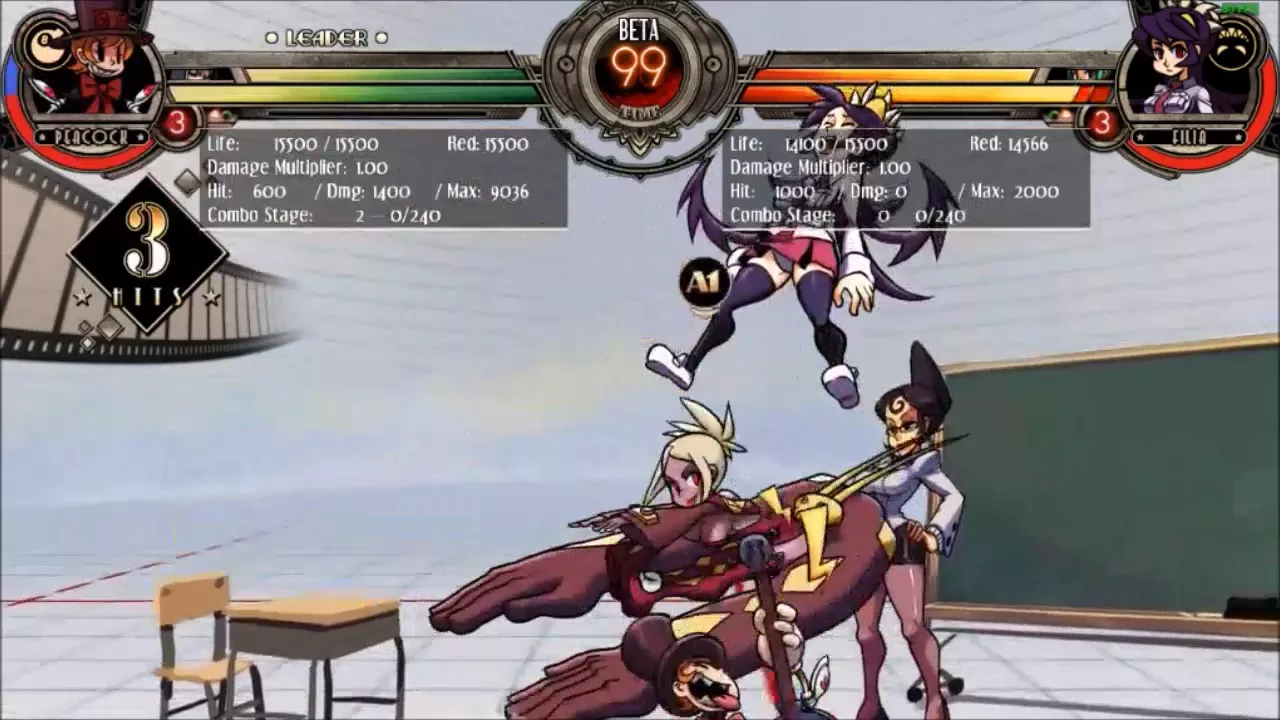 Peacock Bomber resets