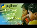 Python print Function Part 3