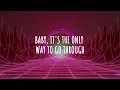 Blessing - Calvin Harris - Lyrics | 4K Futuristic Visuals