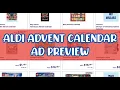 Aldi Advent Calendars Ad for November 1st 2023