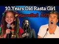 10 Years Old Rasta Girl Shocked AGT Judges with Emotional Tribute to Lucky Dube| on AGT| #reggaeton 
