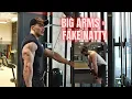 Big arms complete a physique