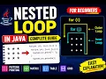 Nested Loop in Java Java Tutorial for Beginners in Hindi Pattern Programs Explained