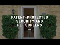 Meshtec Patio Screen Door Overview