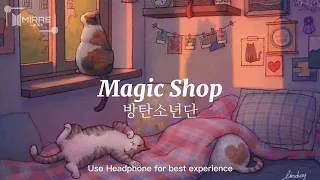 Download BTS 방탄소년단 - Magic Shop Lyrics Video [8D Audio/Use Headphones 🎧] MP3
