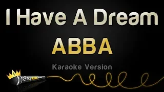 abba i have a dream karaoke version 