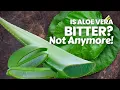 How To Remove The Bitter Taste of Aloe Vera Naturally It Really Works