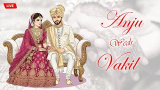Live Marriage Ceremony || Anju Weds Vakil || 24 February 2026 || HS Momi