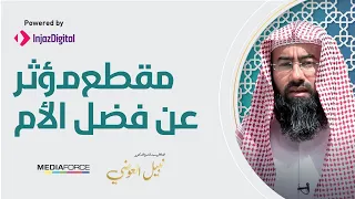 مقطع مؤثر عن فضل الأم   للشيخ نبيل العوضي دندنها