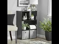 Mainstays 6-Cube Organizer Guided Assembly