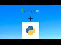 MongoDB with Python Python MongoDB