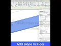 How to create a sloped floor in Revit Revit Tips and Tricks