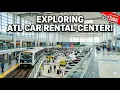 Exploring the ATL SkyTrain Giant Car Rental Center Hartsfield-Jackson Atlanta Airport Tour