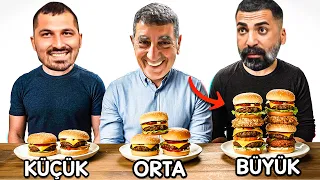 BÜYÜK , ORTA veya KÜÇÜK YEMEK YARIŞMASI ! (Para Cezalı !)
