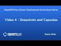 OpenEMR Easy Docker Development - Snapshots and Capsules