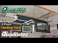 QuadraTop 4 Point Hardtop Hoist Review Install for Jeep Wrangler