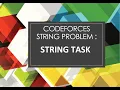 String Task Codeforces Beta Round div 2 C Programming