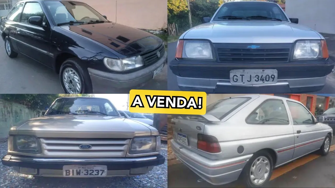 CARROS ANTIGOS e NEO COLECIONÁVEIS À VENDA!