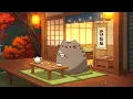 Download Lagu Cozy Autumn Teahouse with Pusheen 🍵 Autumn Evening Music to Relax \u0026 Find Peace #lofi #relaxing