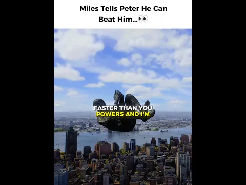 Miles Tells Peter He Can Beat Him - Marvel's Spider-Man 2