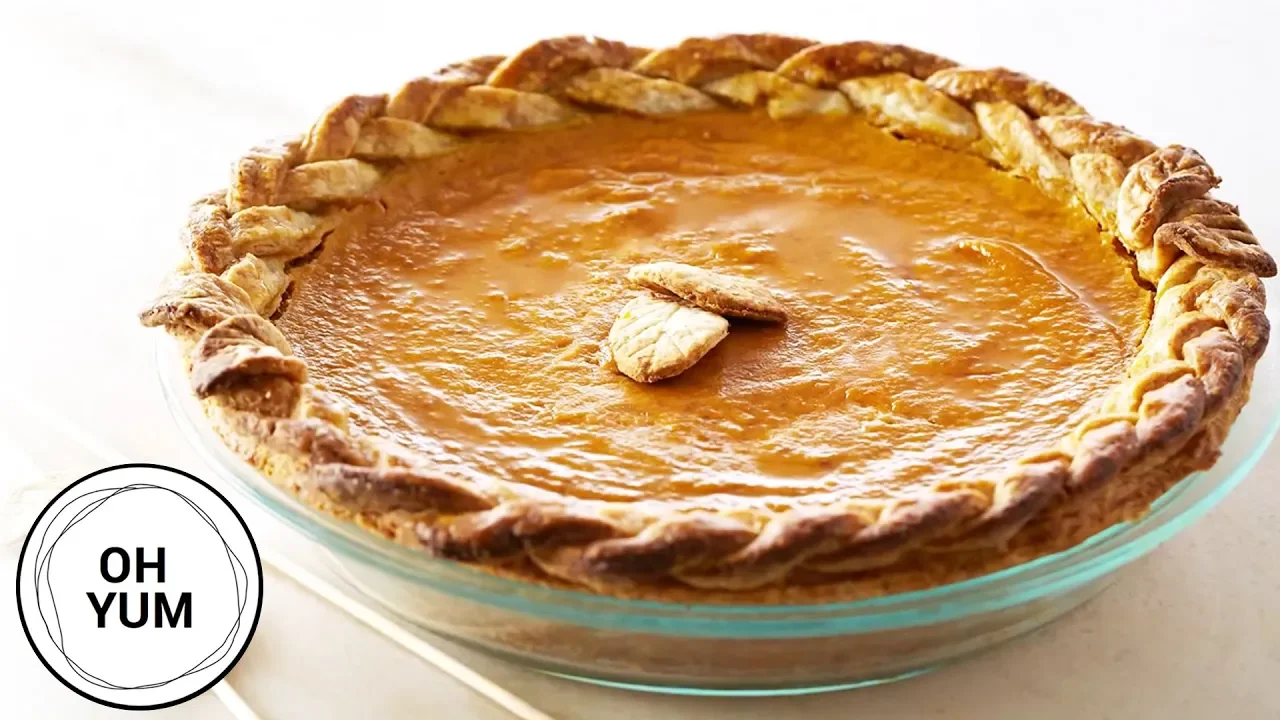 Make your Pumpkin Pie from Scratch! | Full Recipe | Cupcake Jemma Channel. 